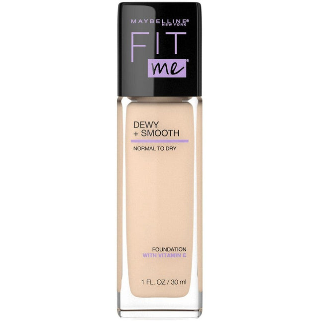 Maybelline Fit Me Foundation Dewy Smooth 110 Porcelain - OhYouLuckyDuck.com.au