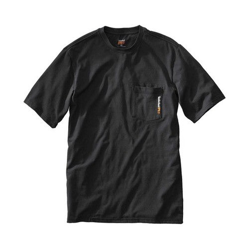 Timberland Pro Base Plate SS Pocket T-Shirt Jet Black
