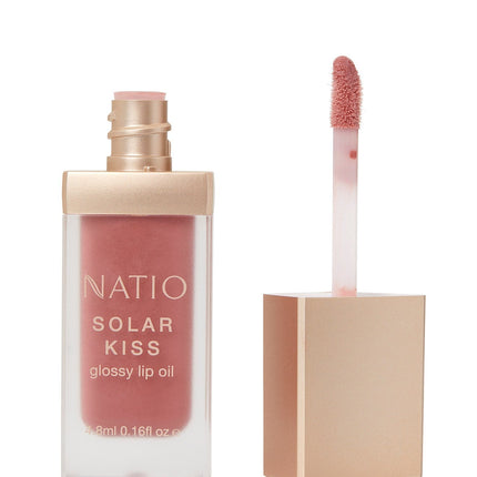 Natio Glossy Lip Oil 4.8Ml Solar Kiss