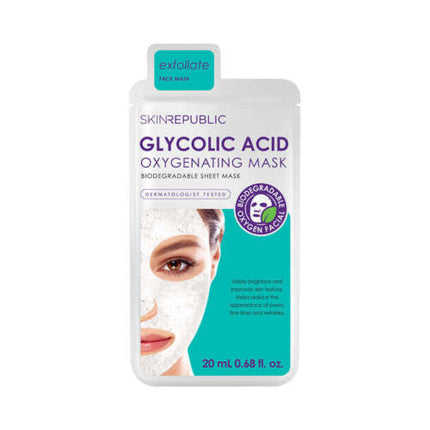Skin Republic Glycolic Acid Oxygenating Face Mask - OhYouLuckyDuck.com.au