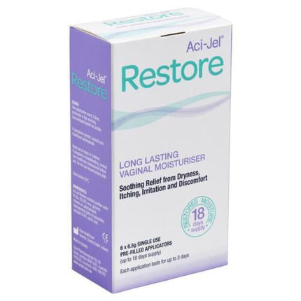 Aci Jel Restore 6.5g Applicators 6 Pack - OhYouLuckyDuck.com.au
