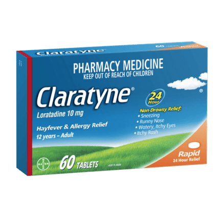 Claratyne Rapid 60 Tablets - OhYouLuckyDuck.com.au