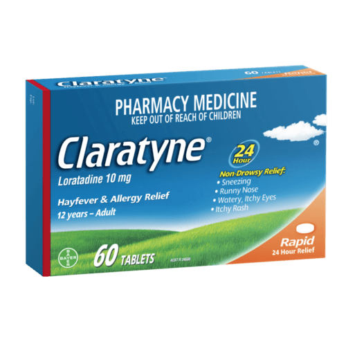Claratyne Rapid 60 Tablets - OhYouLuckyDuck.com.au