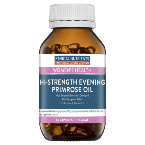 Ethical Nutrients Hi-Strength Evening Primrose Oil 60 Capsules - OhYouLuckyDuck.com.au