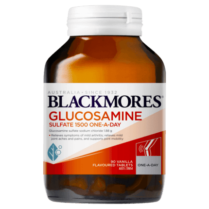 Blackmores Glucosamine Sulfate 1500 One A Day 90 Tablets - OhYouLuckyDuck.com.au