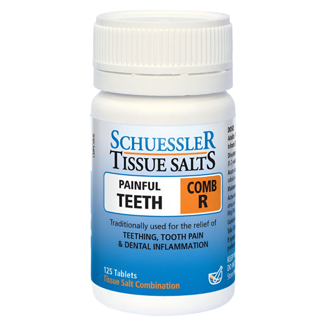 Martin and Pleasance Schuessler Comb R Painful Teeth 125 Tablets
