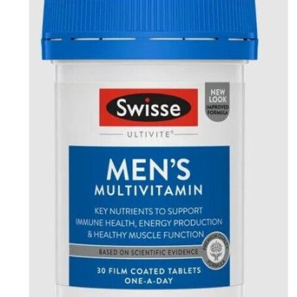 Swisse Ultivite Men's Multivitamin 30 Tablets