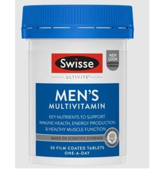 Swisse Ultivite Men's Multivitamin 30 Tablets