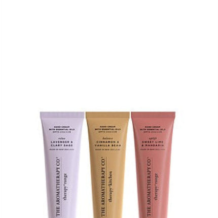 The Aromatherapy Co Hemp Hand Cream Library Gift Set 3 x 30ML