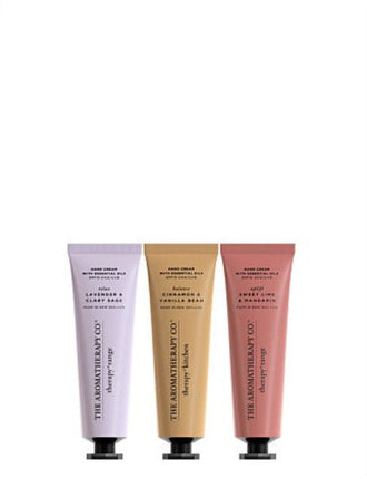 The Aromatherapy Co Hemp Hand Cream Library Gift Set 3 x 30ML