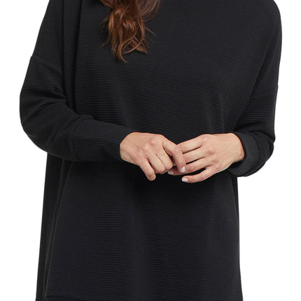 Tribal Ottoman Knit Tunic Black