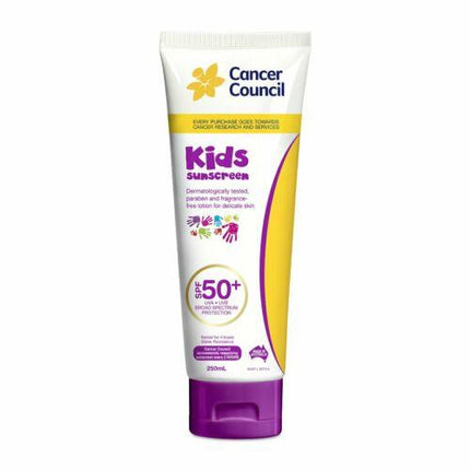 Cancer Council Kids Sunscreen SPF50+ Tube 250ml - OhYouLuckyDuck.com.au