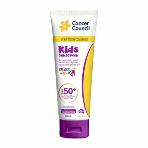 Cancer Council Kids Sunscreen SPF50+ Tube 250ml - OhYouLuckyDuck.com.au