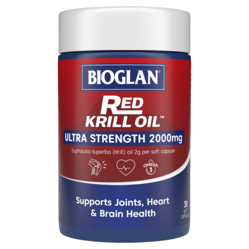 Bioglan Red Krill Oil 2000mg 30s - OhYouLuckyDuck.com.au
