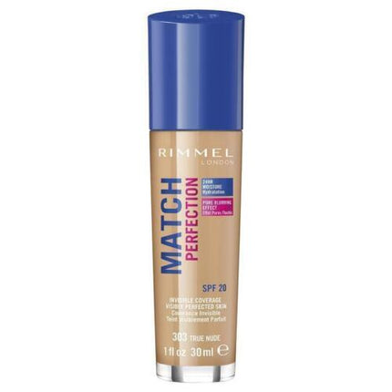 Rimmel Match Perfection Foundation 303 True Nude - OhYouLuckyDuck.com.au