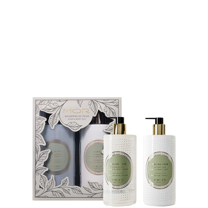 MOR Whispers of Pear Hand and Body Duo
