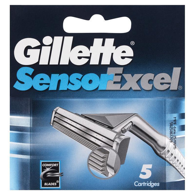 Gillette Sensor Excel Mens Cartridge 5 Pack