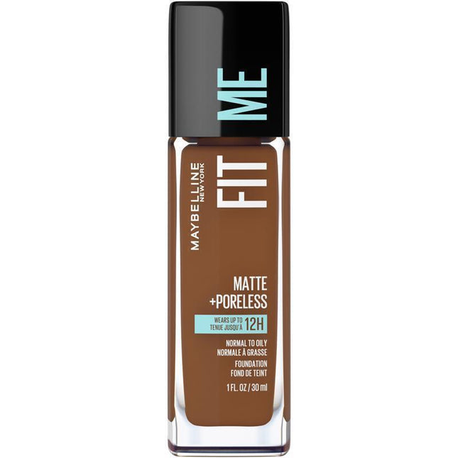 Maybelline Fit Me Foundation Matte and Poreless  370 Deep Bronze