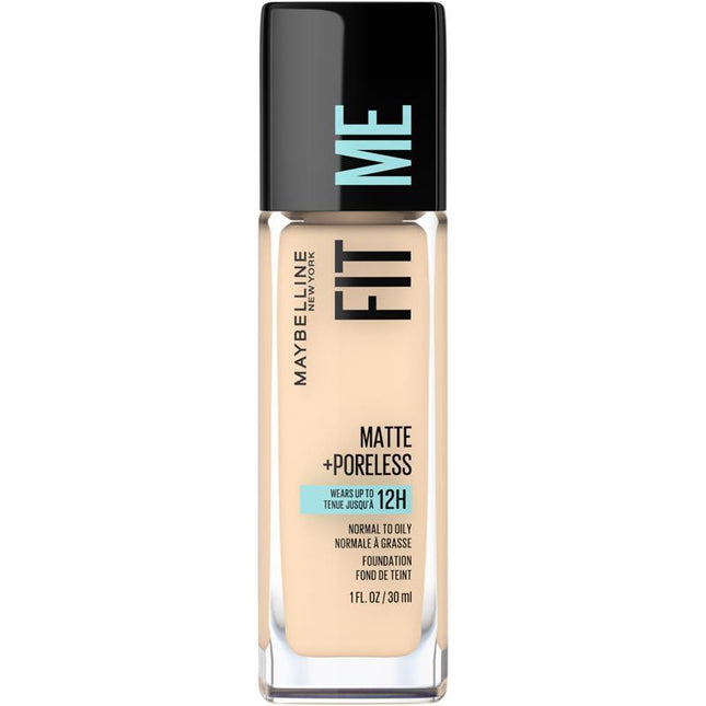 Maybelline Fit Me Foundation Matte & Pore Foundation 118 Light Beige - OhYouLuckyDuck.com.au