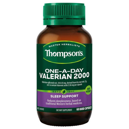 Thompson's One A Day Valerian 2000 60 Capsules