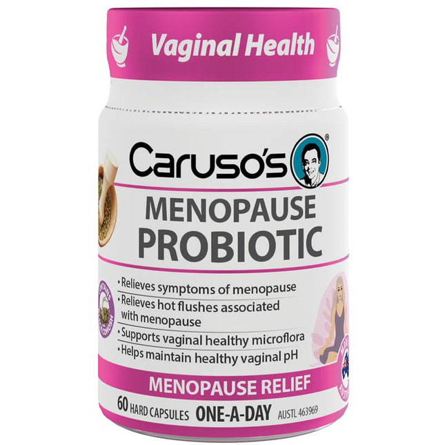 Caruso's Menopause Probiotic Capsules 60
