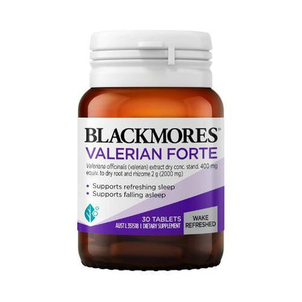 Blackmores Valerian Forte Tablets 30 - OhYouLuckyDuck.com.au