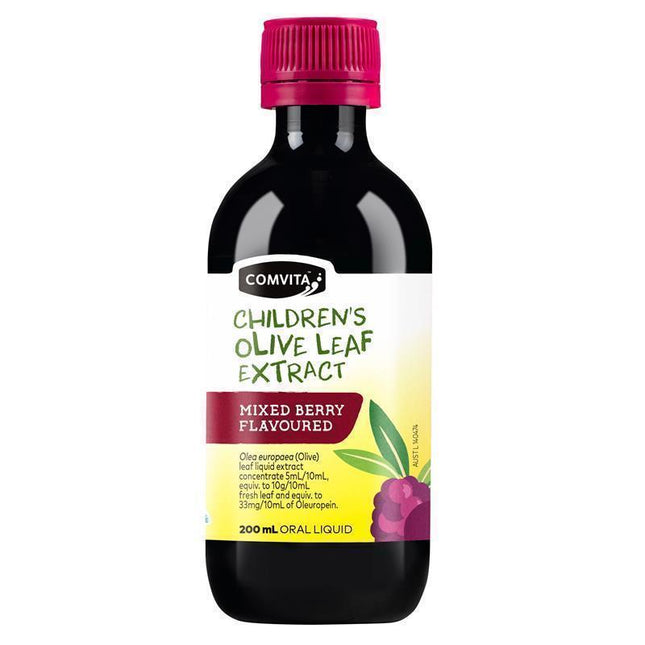 Comvita Olive Leaf Extract Children's Mixed Berry 200ml