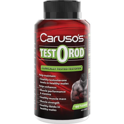 Caruso's Natural Health Testorod Male Performance Support 60 Tablets