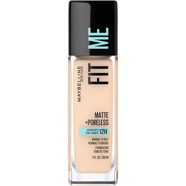 Maybelline Fit Me Foundation Matte & Pore 112 Natural Ivory - OhYouLuckyDuck.com.au