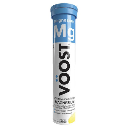 Voost  Magnesium Effervescent Tablets Natural Citrus Flavour 20
