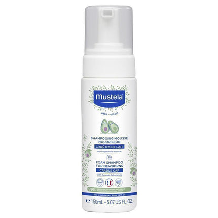 Mustela Newborn Foam Shampoo 150ml
