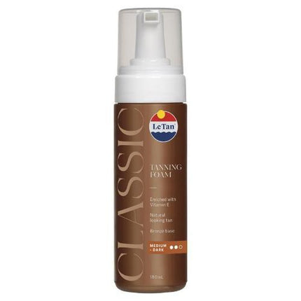 Le Tan Classic Foam Medium/Dark 180ML - OhYouLuckyDuck.com.au