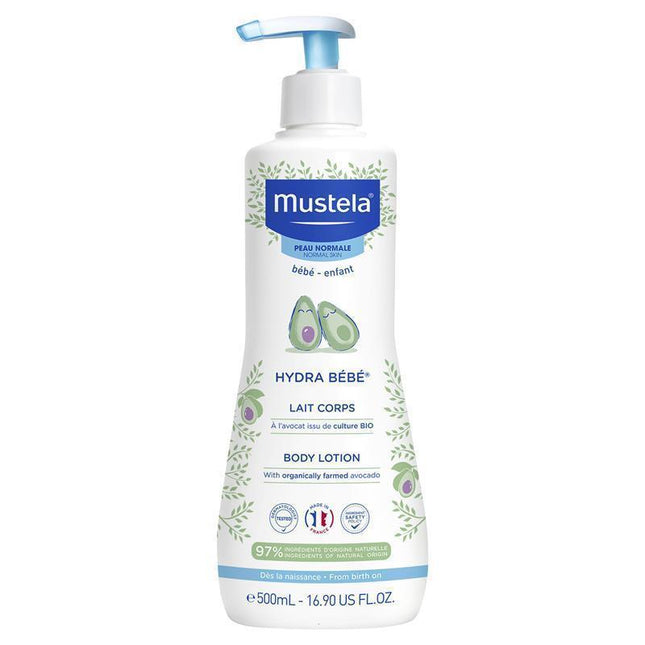 Mustela Hydra Bebe Body Lotion 500mL Pump