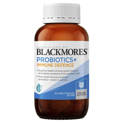 Blackmores Probiotics+ Immune Defence 90 Capsules - OhYouLuckyDuck.com.au