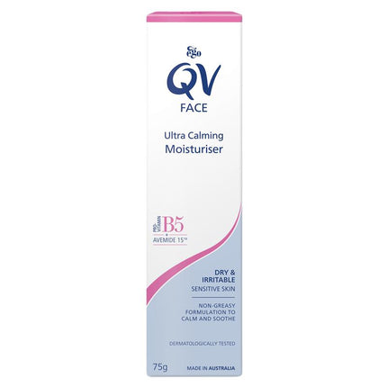 Ego Qv Face Ultra Calm Moisturiser 75G