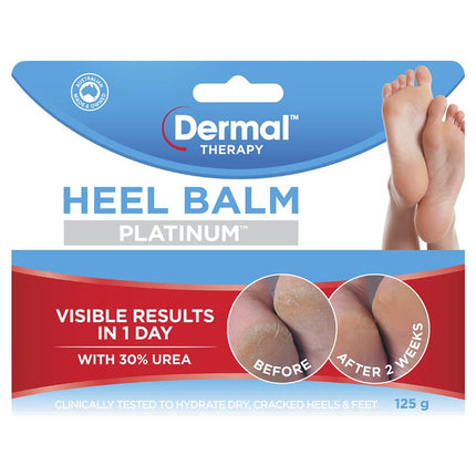 Dermal Therapy Platinum Heel Balm 125G - OhYouLuckyDuck.com.au