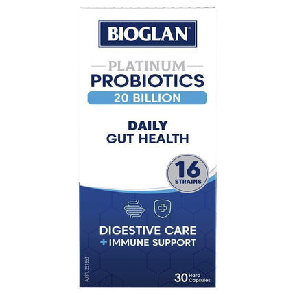 Bioglan Platinum Probiotic 20B Capsules 30 - OhYouLuckyDuck.com.au