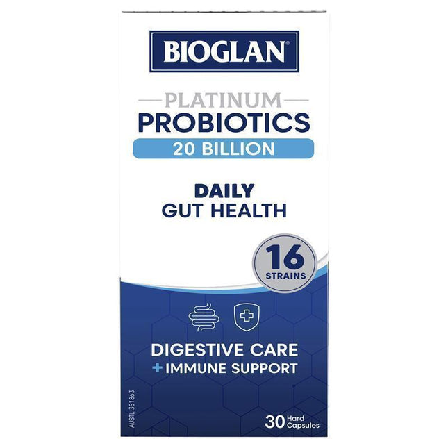 Bioglan Platinum Probiotic 20B Capsules 30 - OhYouLuckyDuck.com.au