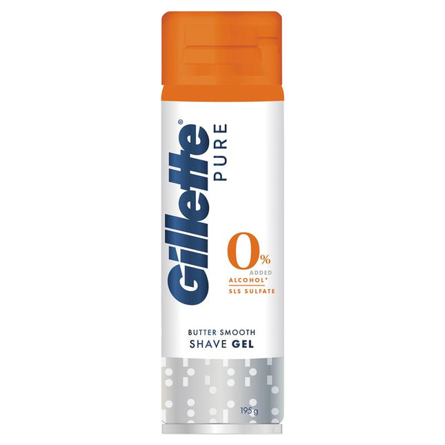 Gillette Pro Skin Shave Gel Hydrating Shea Butter 195g
