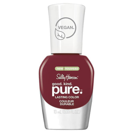 Sally Hansen Good Kind Pure Nail Polish Cherry Amore 10ml - OhYouLuckyDuck.com.au