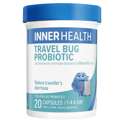 Ethical Nutrients Inner Health Travel Bug 20 Capsules