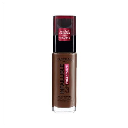 L'Oréal Infallible 24H Fresh Wear Foundation 390 Ebony