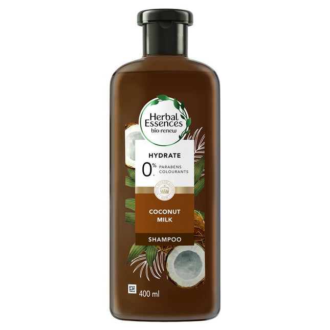 Herbal Essential Shampoo Bio Renew Coconut Milk 400ML - OhYouLuckyDuck.com.au