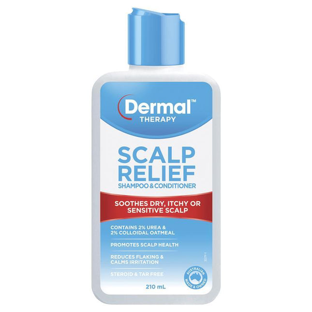 Dermal Therapy Scalp Relief Shampoo & Conditioner 210mL