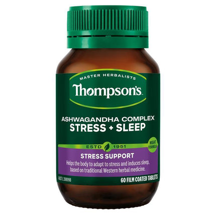 Thompson's Ashwagandha Stress and Sleep Tablets 60