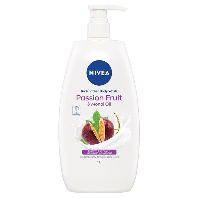 Nivea Shower Passion Monoi Oil 1L