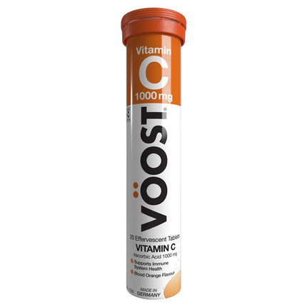 Voost Vitamin C 1000G Effervescent Tablets Blood Orange 20