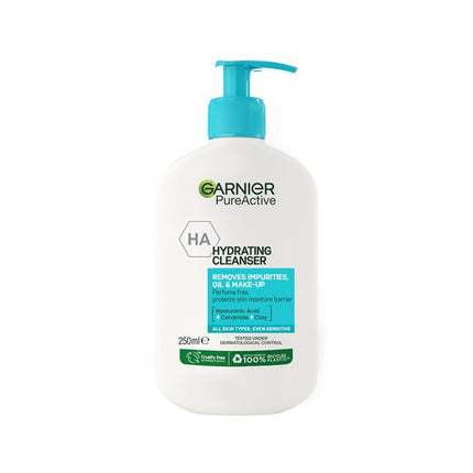 Garnier Pure Active Deep Hydrating Cleanser 250 ml - OhYouLuckyDuck.com.au