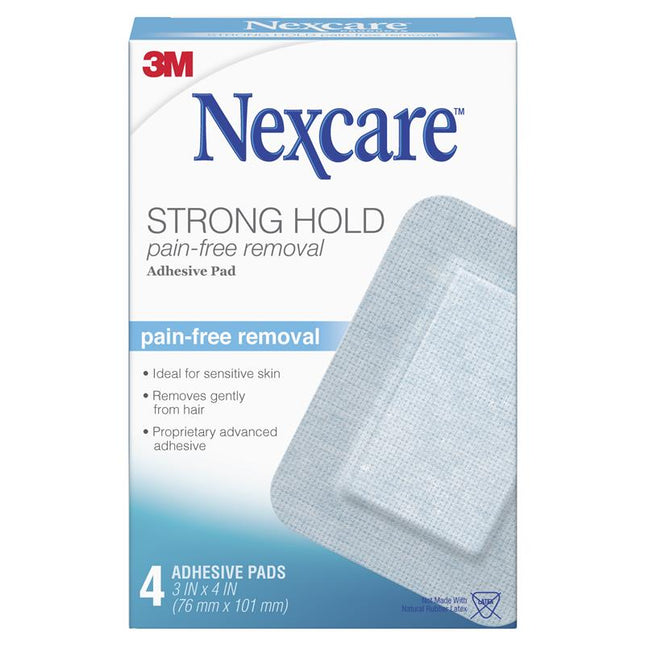 Nexcare Strong Hold Adhesive Pad 4 - OhYouLuckyDuck.com.au
