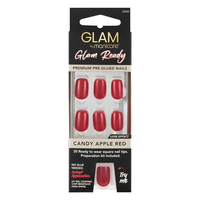Manicare Glam Ready Nails 30 Apple Red